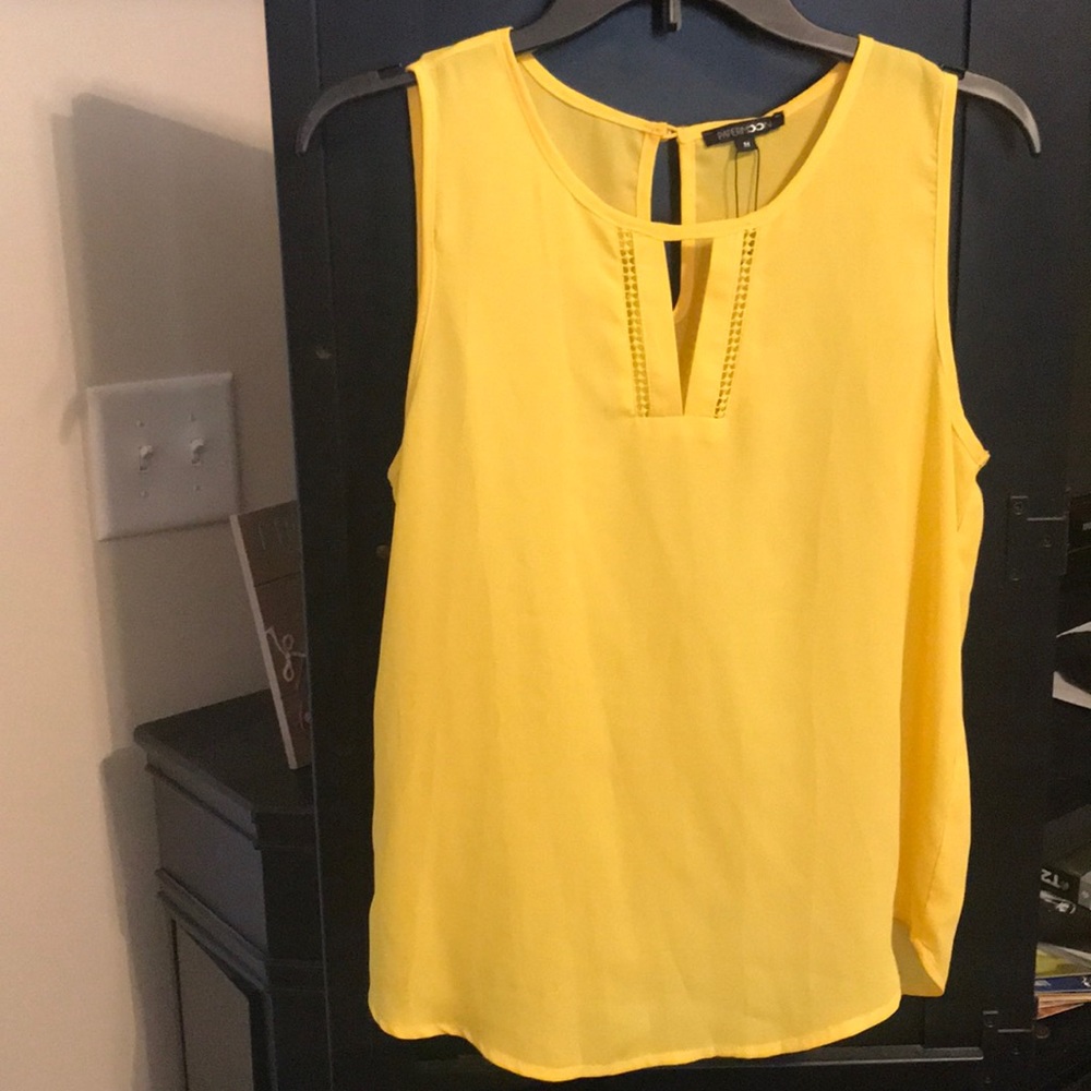 Papermoon yellow blouse